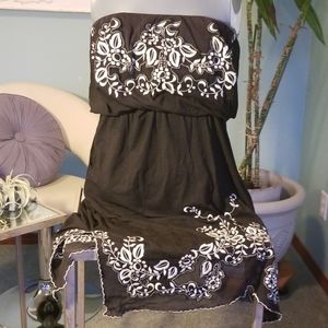 Victoria Secrets Built in Bra strapless dress